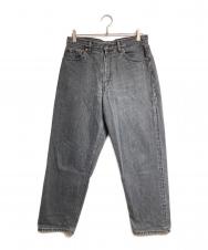 CIOTA (シオタ) 13,5ozワイドテーパードデニム/Denim Pants ブラック サイズ:31