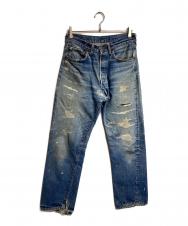 LEVI'S (リーバイス) BIGE後期ヴィンテージデニムパンツ インディゴ サイズ:平置き41cm・股上36cm・股下78cm