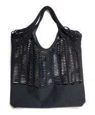 ISSEY MIYAKE good goods (イッセイ ミヤケ グッド グッズ) ニットトートバッグ ブラック