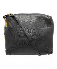 GUCCI (グッチ) ロゴレザーショルダーバッグ