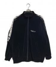 doublet (ダブレット) LINED EMBROIDERY TRACK JACKET/裏地付き刺繍トラックジャケット ブラック サイズ:M
