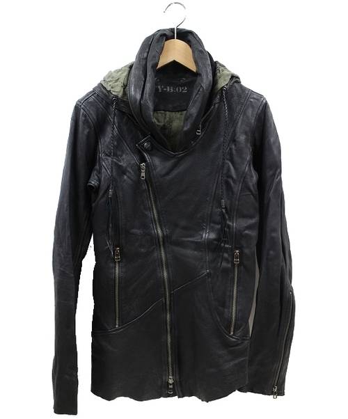 中古 古着通販 14th Addiction フォーティーンスアディクション シープレザージャケット ブラック サイズ 2表記 ブランド 古着通販 トレファク公式 Trefac Fashion