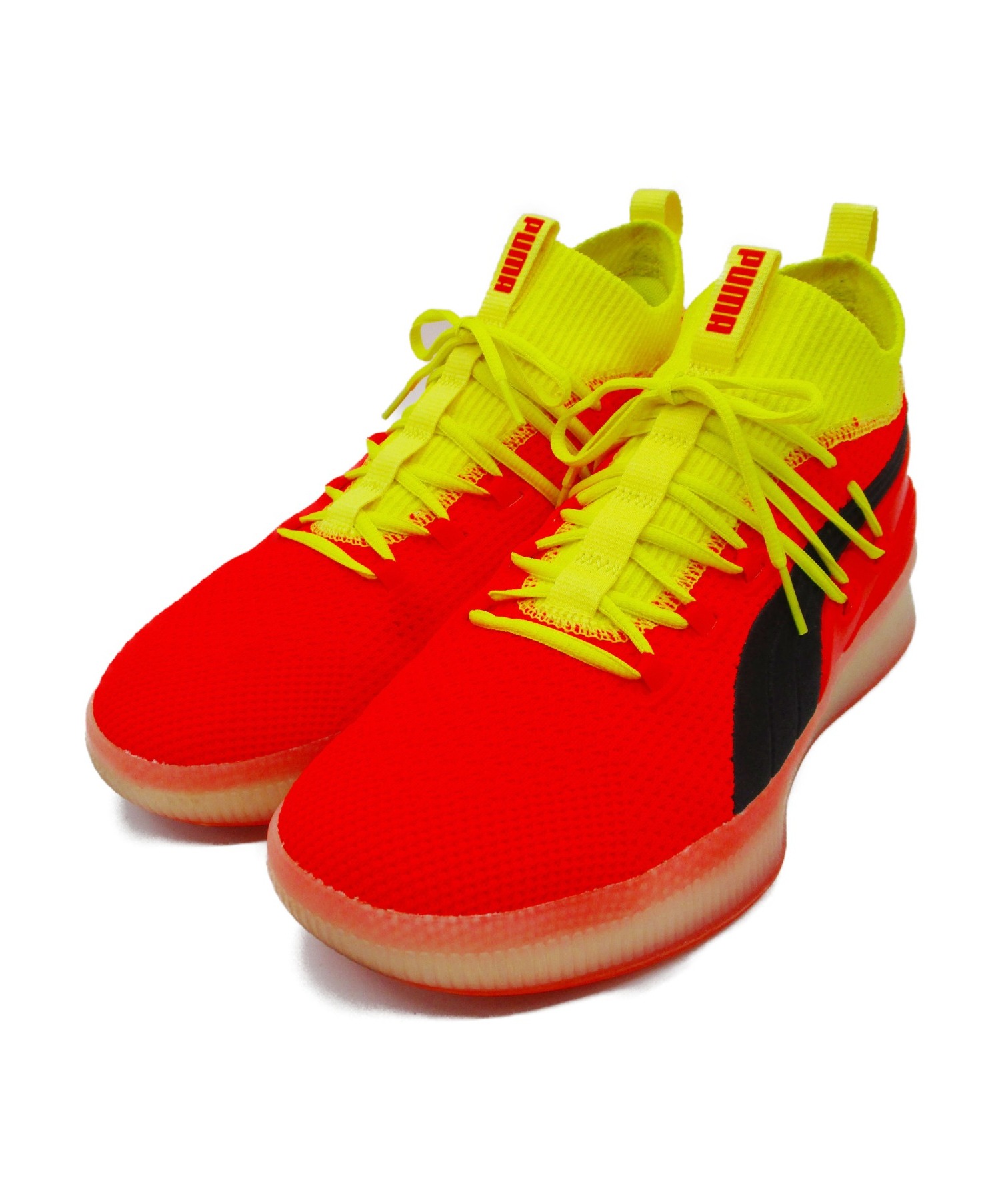 puma clyde court orange