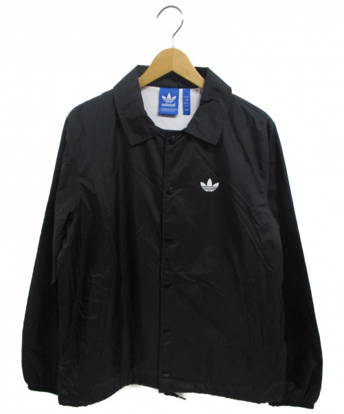 中古 古着通販 Adidas アディダス コーチジャケット ブラック サイズ S ブランド 古着通販 トレファク公式 Trefac Fashion