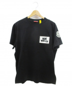MONCLERモンクレール）の古着「NOW MONCLER MAGLIA T-SHIRT」｜ブラック
