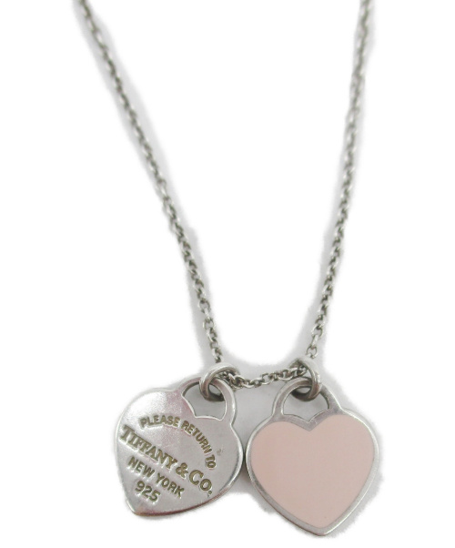 100 本物 リターントゥ ティファニー ダブルハート ピンク ネックレス ブレスレット Alrc Asia 100 本物 リターントゥ ティファニー ダブルハート ピンク ネックレス ブレスレット Alrc Asia