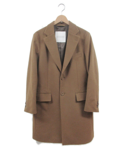 中古 古着通販 Mackintosh Philosophy マッキントッシュフィロソフィー ショートビーバー チェスターフィールドコート ベージュ サイズ 36 ブランド 古着通販 トレファク公式 Trefac Fashion
