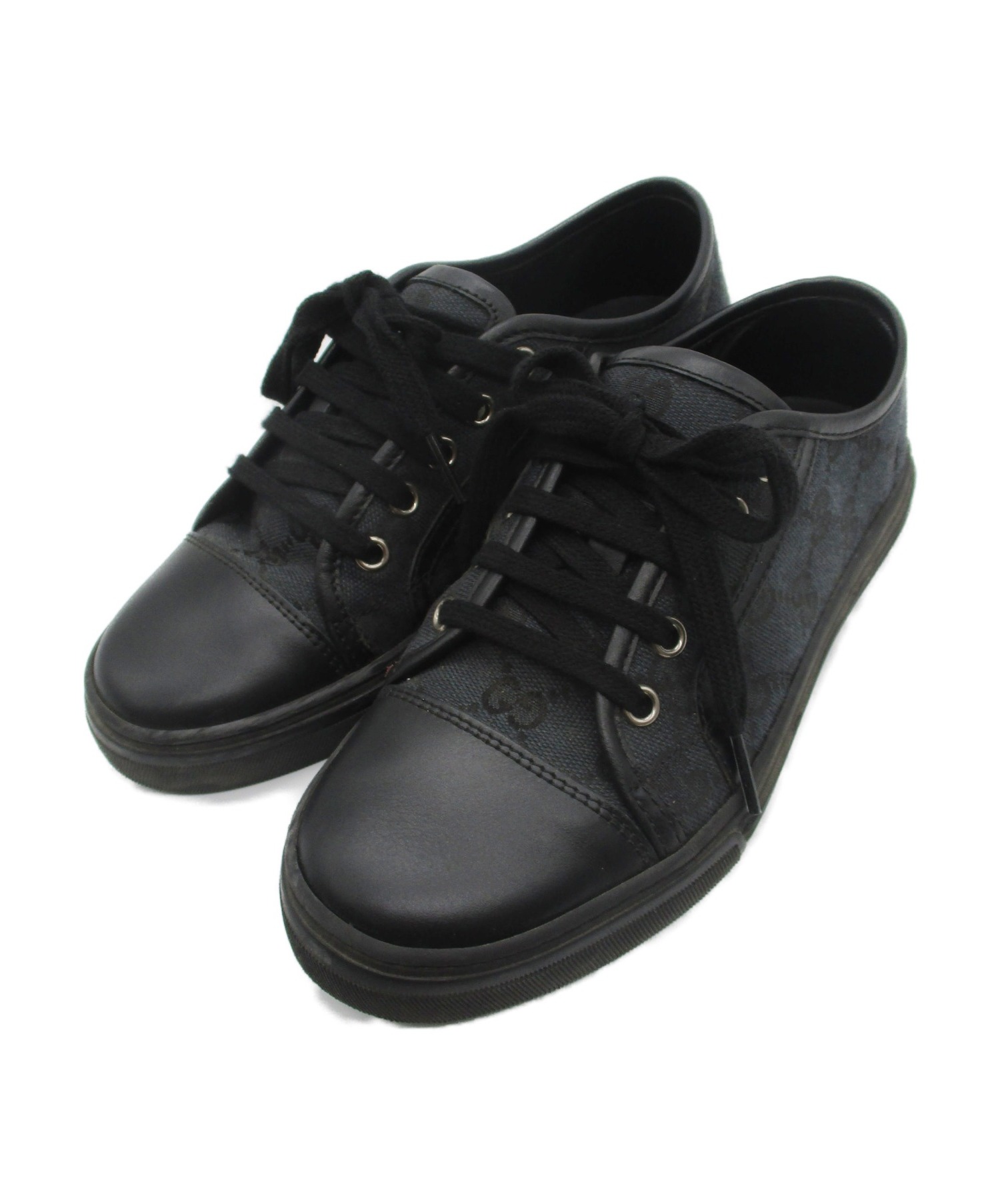 中古 古着通販 Gucci グッチ ローカットスニーカー ブラック サイズ 35 ブランド 古着通販 トレファク公式 Trefac Fashion