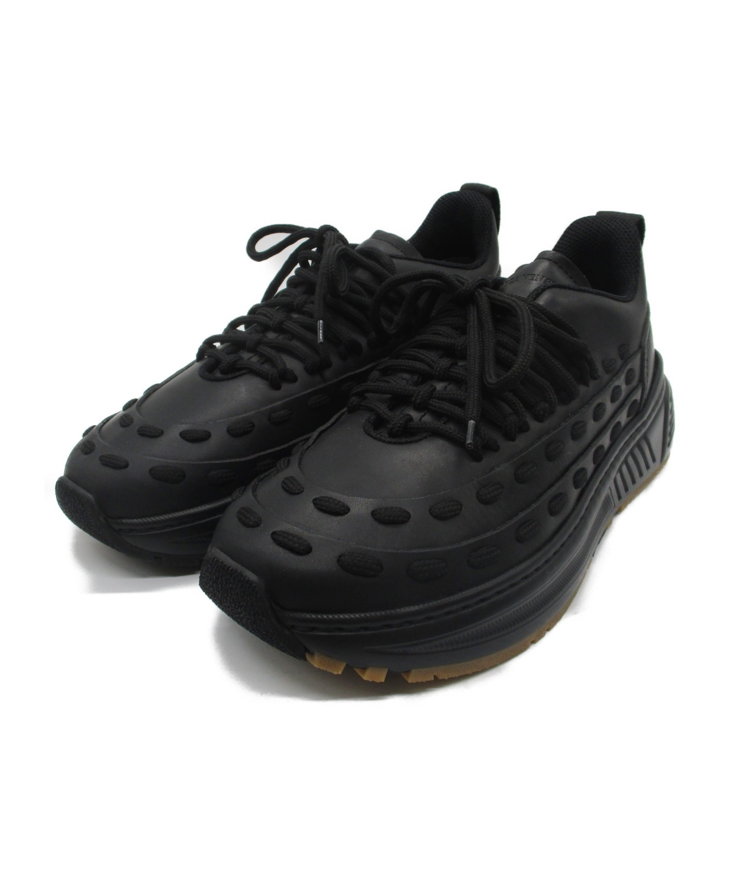 中古・古着通販】BOTTEGA VENETA (ボッテガヴェネタ) LACE-UPSPEEDSTER TRAINERS IN S ブラック  サイズ:41 1/2｜ブランド・古着通販 トレファク公式【TREFAC FASHION】