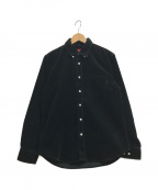 SUPREME（シュプリーム）の古着「コーデュロイシャツ」｜ブラック