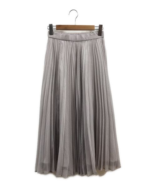 CELFORD（セルフォード）CELFORD (セルフォード) プリントプリーツスカート ベージュ サイズ:38 未使用品の古着・服飾アイテム