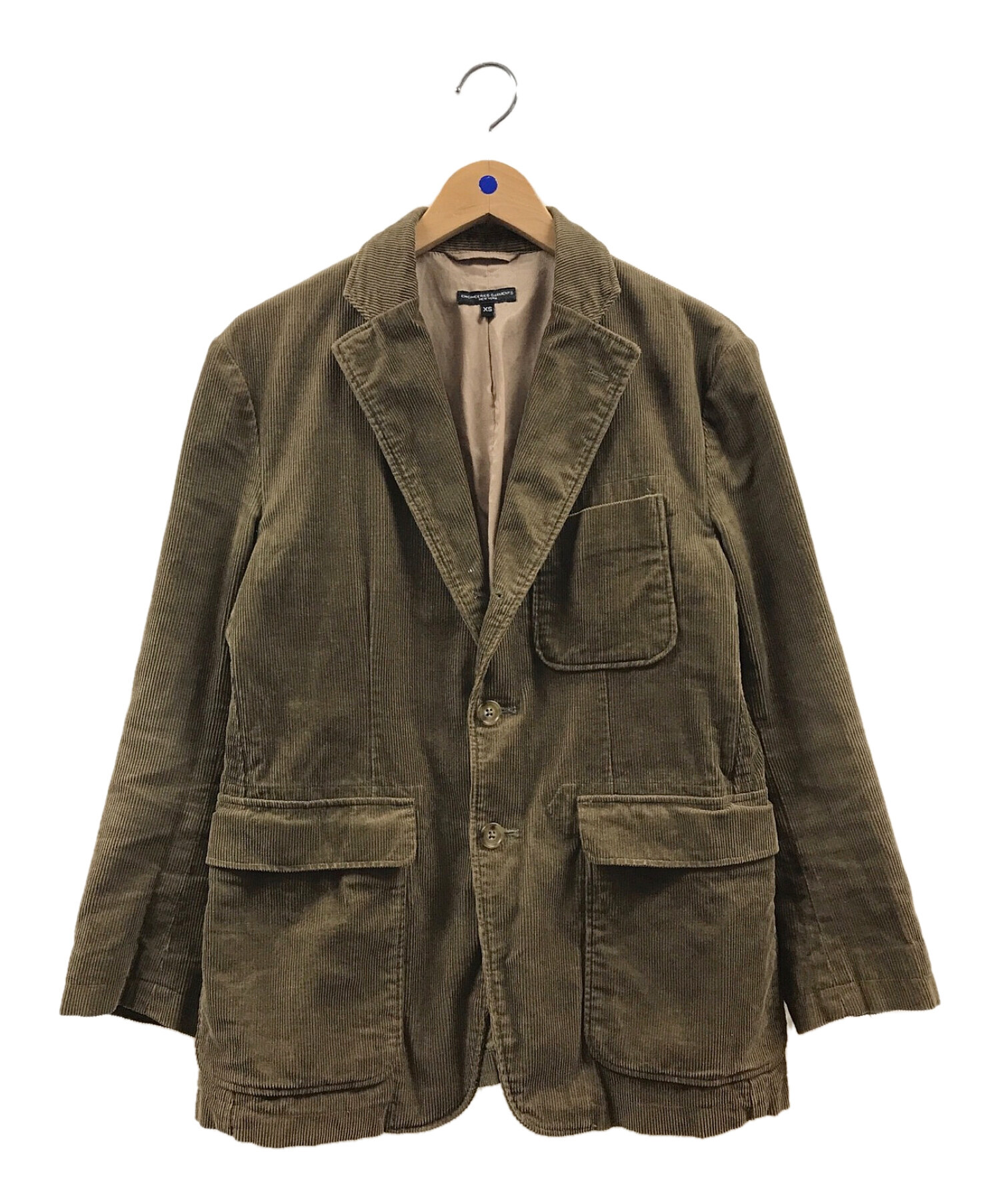 baker jacket 11w corduroy ブラウン 