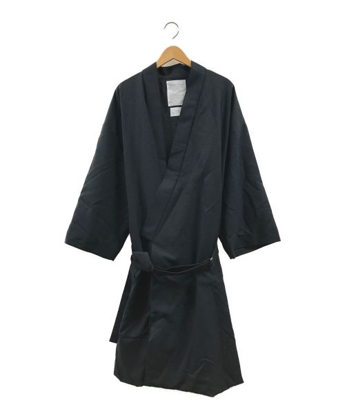 mb（エムビー）mb (エムビー) 浴衣コート ブラック サイズ:Lの古着・服飾アイテム