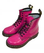 Dr.Martens）の古着「エナメルブーツ」｜ピンク