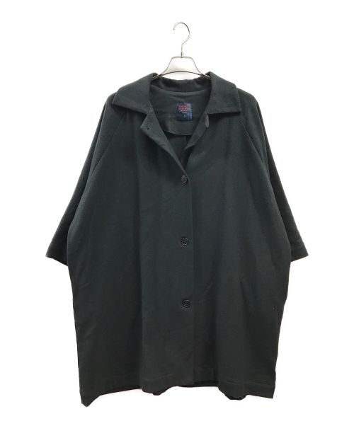 GALLEGO DESPORTES（ギャレゴデスポート）GALLEGO DESPORTES (ギャレゴデスポート) ラグランスリーブコート ブラック サイズ:Sの古着・服飾アイテム