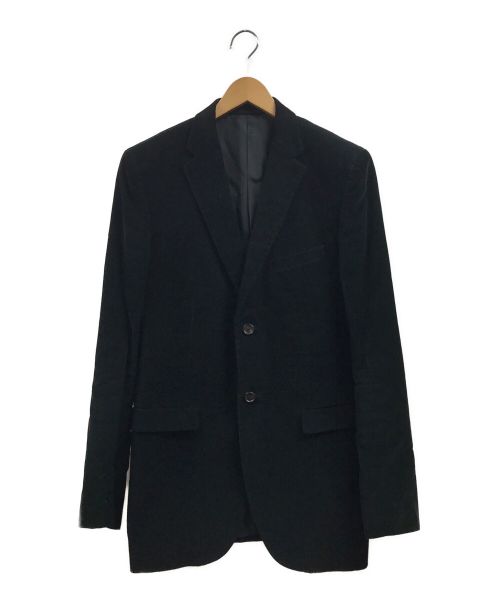 JIL SANDER（ジルサンダー）JIL SANDER (ジルサンダー) コーデュロイジャケット ブラック サイズ:50の古着・服飾アイテム