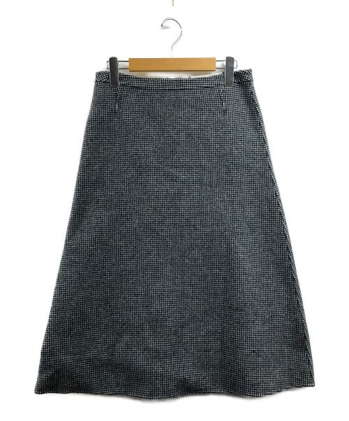 BLAMINK（ブラミンク）BLAMINK (ブラミンク) ウールスカート グレー サイズ:38の古着・服飾アイテム