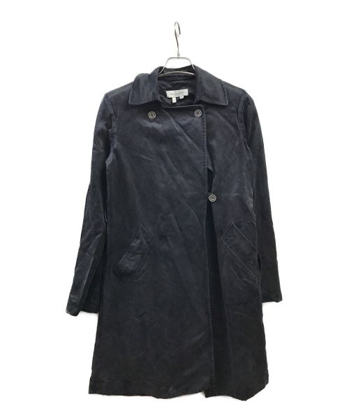 BALENCIAGA（バレンシアガ）BALENCIAGA (バレンシアガ) シルクロングコート ブラック サイズ:36の古着・服飾アイテム