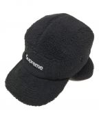 SUPREME（シュプリーム）の古着「deep pile earflap cap」｜ブラック