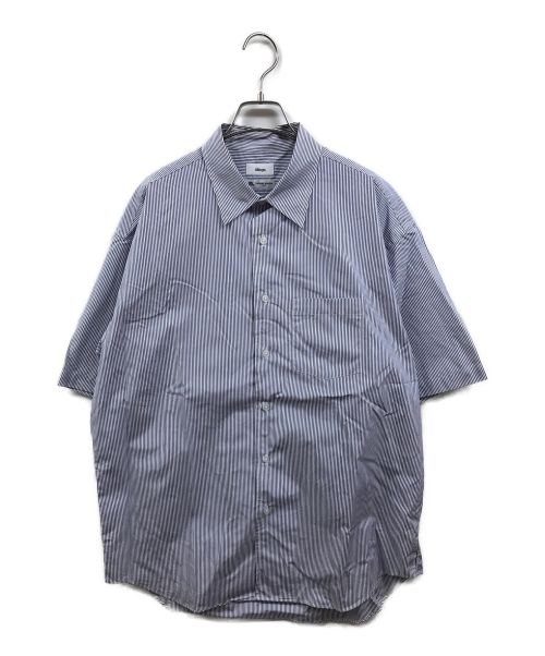 ALLEGE（アレッジ）ALLEGE (アレッジ) ストライプシャツ スカイブルー サイズ:3の古着・服飾アイテム