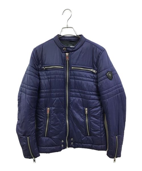 DIESEL（ディーゼル）DIESEL (ディーゼル) 中綿ジャケット ネイビー サイズ:Sの古着・服飾アイテム
