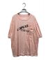 Maison Margiela（メゾンマルジェラ）の古着「インサイドアウトTシャツ」｜ピンク