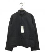 BLACK COMME des GARCONS（）の古着「製品染めチャイナジャケット」｜ブラック