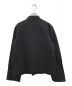 BLACK COMME des GARCONS (ブラックコムデギャルソン) 製品染めチャイナジャケット ブラック サイズ:S：29800円
