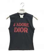 Christian Dior（）の古着「ノースリーブカットソー」｜ブラック