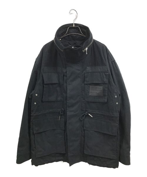 DIESEL（ディーゼル）DIESEL (ディーゼル) M65ミリタリージャケット ブラック サイズ:Sの古着・服飾アイテム