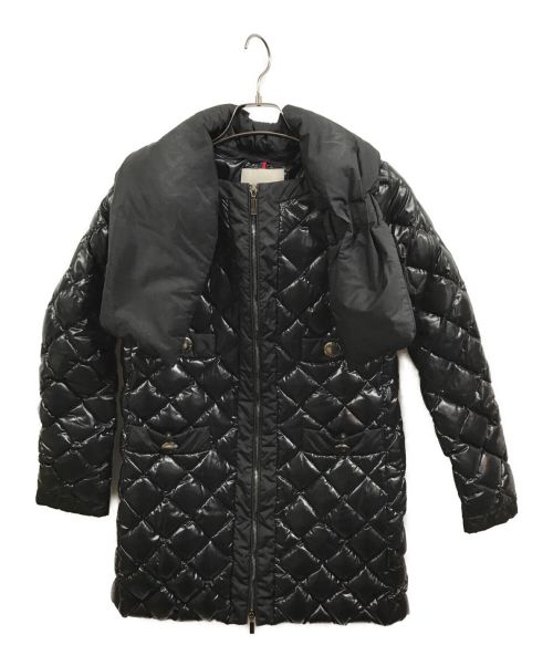 MONCLER（モンクレール）MONCLER (モンクレール) キルティングダウンジャケット ブラックの古着・服飾アイテム