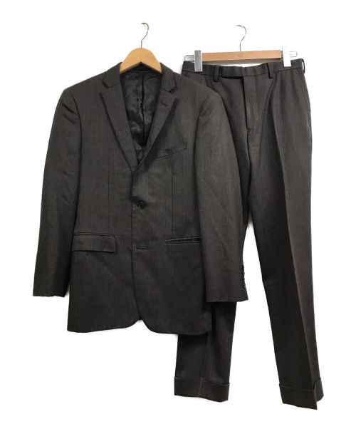 BURBERRY BLACK LABEL（バーバリーブラックレーベル）BURBERRY BLACK LABEL (バーバリーブラックレーベル) 2Bセットアップスーツ ブラウン サイズ:36Rの古着・服飾アイテム