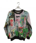 WACKO MARIA×Jean-Michel Basquiatワコマリア×ジャン ミシェル バスキア）の古着「CREW NECK SWEATER」｜ブラック