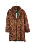 ARIES（アリーズ）の古着「Fur Leopard Coat」｜ブラウン