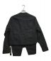 JULIUS (ユリウス) マルチポケットジャケット ブラック サイズ:3 未使用品：24000円