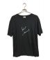 Saint Laurent Paris（サンローランパリ）の古着「ロゴプリントTシャツ」｜ブラック