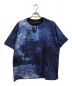 EMPORIO ARMANI（エンポリオアルマーニ）の古着「総柄Tシャツ」｜ブルー