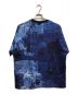 EMPORIO ARMANI (エンポリオアルマーニ) 総柄Tシャツ ブルー サイズ:XL 未使用品：9800円