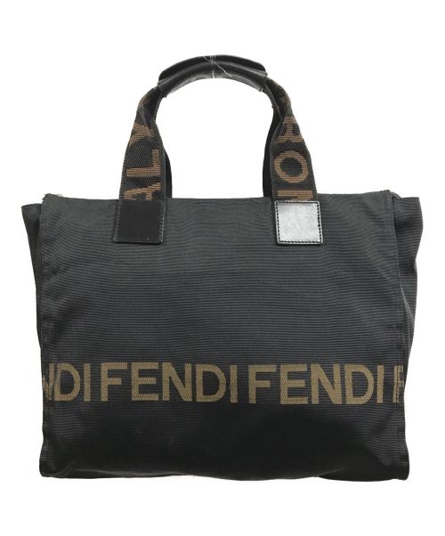 FENDI（フェンディ）FENDI (フェンディ) ハンドバッグ ブラックの古着・服飾アイテム