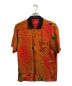 SUPREME（シュプリーム）の古着「peacock rayon shirt」｜オレンジ