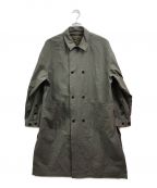 EGO TRIPPINGエゴ トリッピング）の古着「50DOUBLE BUTTON SHOPCOAT」｜グレー