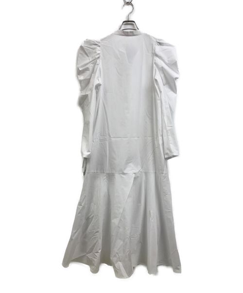 CELFORD（セルフォード）CELFORD (セルフォード) Aラインボウタイワンピース ホワイト サイズ:38 未使用品の古着・服飾アイテム