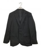 COMME des GARCONS HOMMEコムデギャルソン オム）の古着「製品染め3Bウールジャケット」｜ブラック