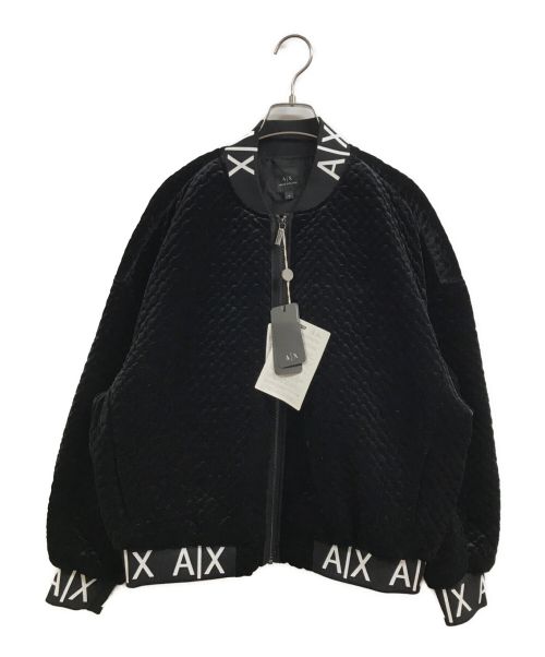 ARMANI EXCHANGE（アルマーニ エクスチェンジ）ARMANI EXCHANGE (アルマーニ エクスチェンジ) ブルゾン ブラック サイズ:Mの古着・服飾アイテム