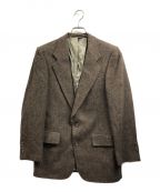 Christian Dior MONSIEURクリスチャンディオールムッシュ）の古着「ツイードテーラードジャケット」｜ブラウン