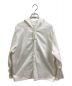 GALERIE VIE（ギャルリーヴィー）の古着「プレミアムコットン フーデッドシャツ」｜ホワイト