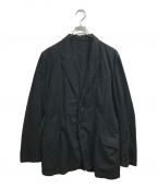 Yohji Yamamoto pour hommeヨウジヤマモト プールオム）の古着「製品染め3Bジャケット」｜ブラック