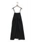 COMME CA (コムサ) ニュアンスジョーゼット ジャンパースカート ブラック サイズ:9：6800円