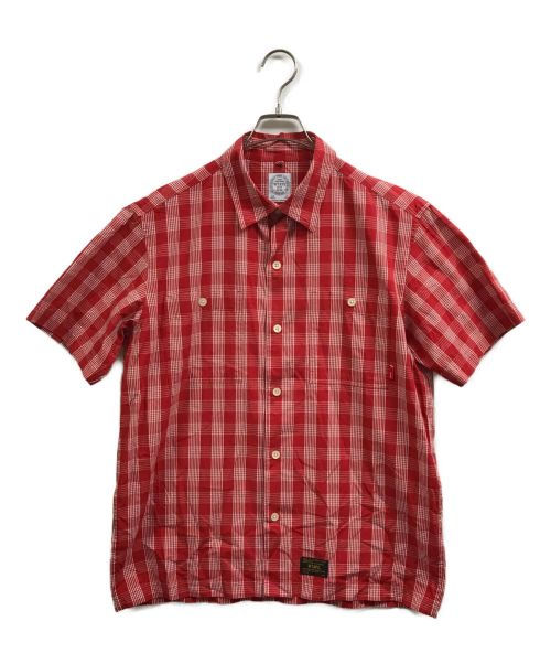 WTAPS（ダブルタップス）WTAPS (ダブルタップス) 半袖シャツ レッド サイズ:Mの古着・服飾アイテム