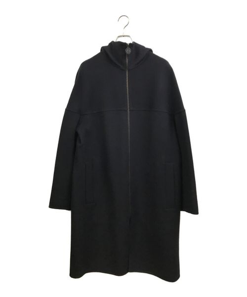 BALENCIAGA（バレンシアガ）BALENCIAGA (バレンシアガ) フーデッドコート ブラック サイズ:44の古着・服飾アイテム